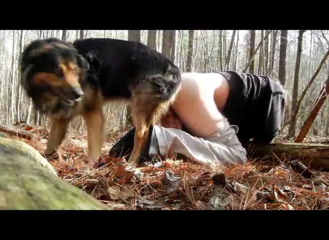 Video :Outdoor dog sex with gay in ohknotty porn